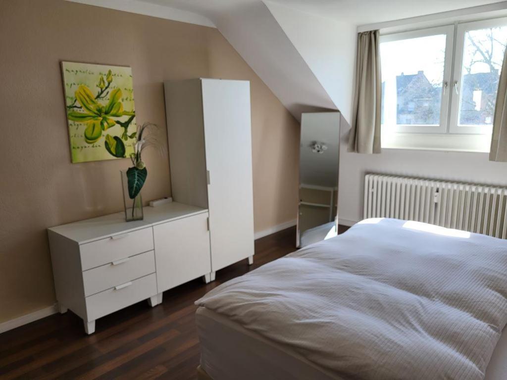 Design Apartment nähe Düsseldorf Krefeld Buitenkant foto