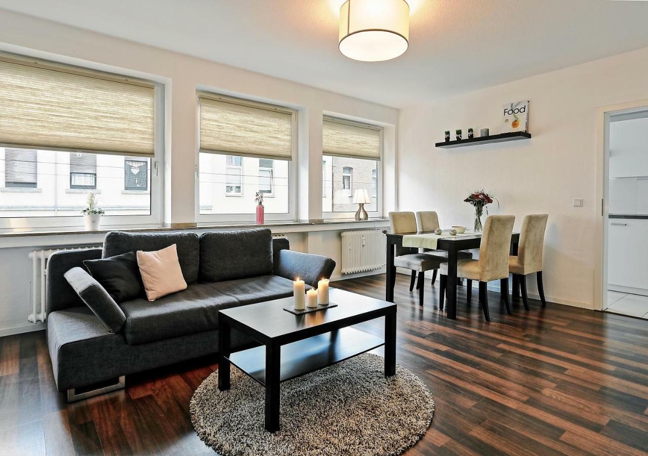 Design Apartment nähe Düsseldorf Krefeld Buitenkant foto