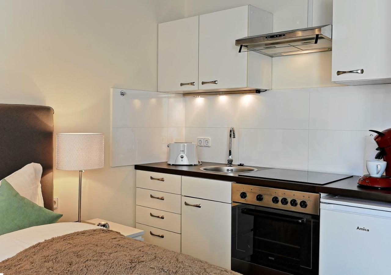 Design Apartment nähe Düsseldorf Krefeld Buitenkant foto