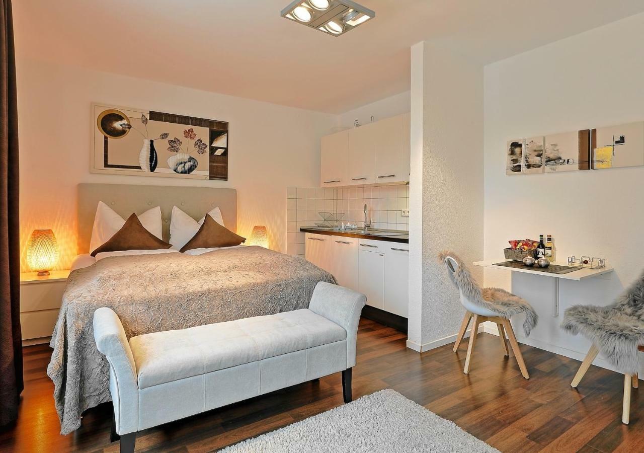 Design Apartment nähe Düsseldorf Krefeld Buitenkant foto