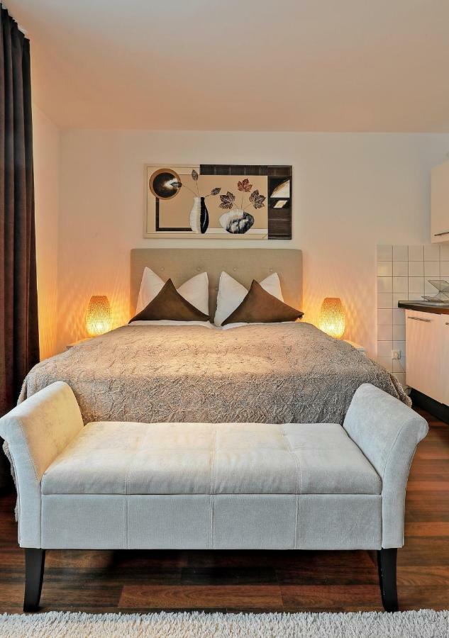 Design Apartment nähe Düsseldorf Krefeld Buitenkant foto