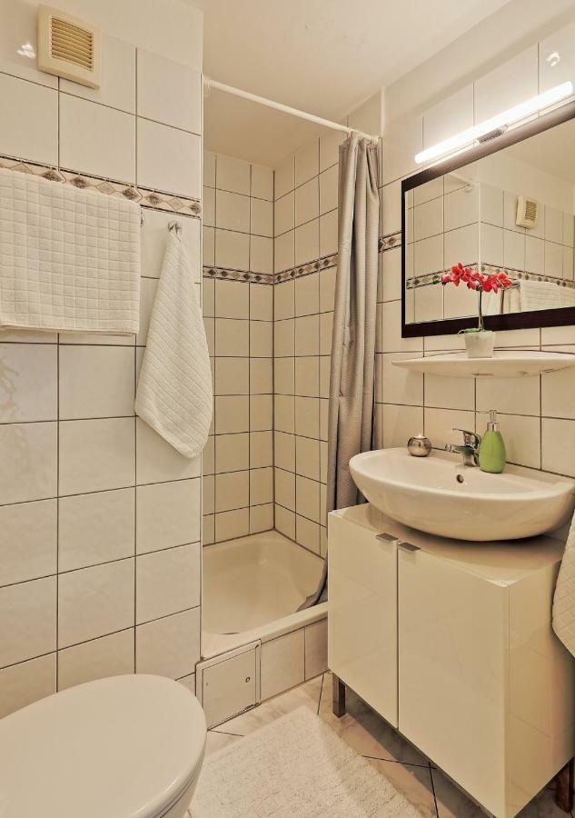 Design Apartment nähe Düsseldorf Krefeld Buitenkant foto