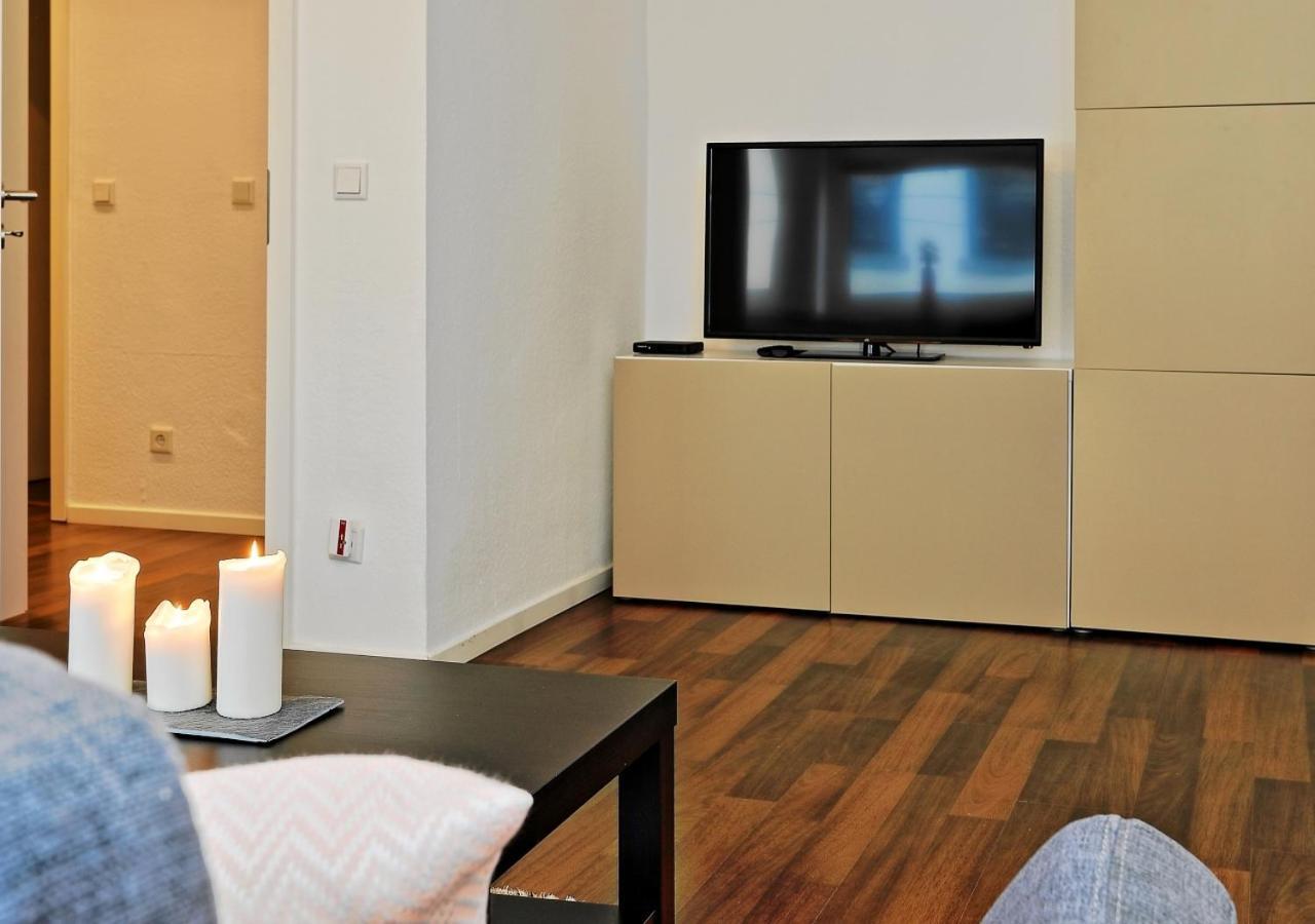 Design Apartment nähe Düsseldorf Krefeld Buitenkant foto